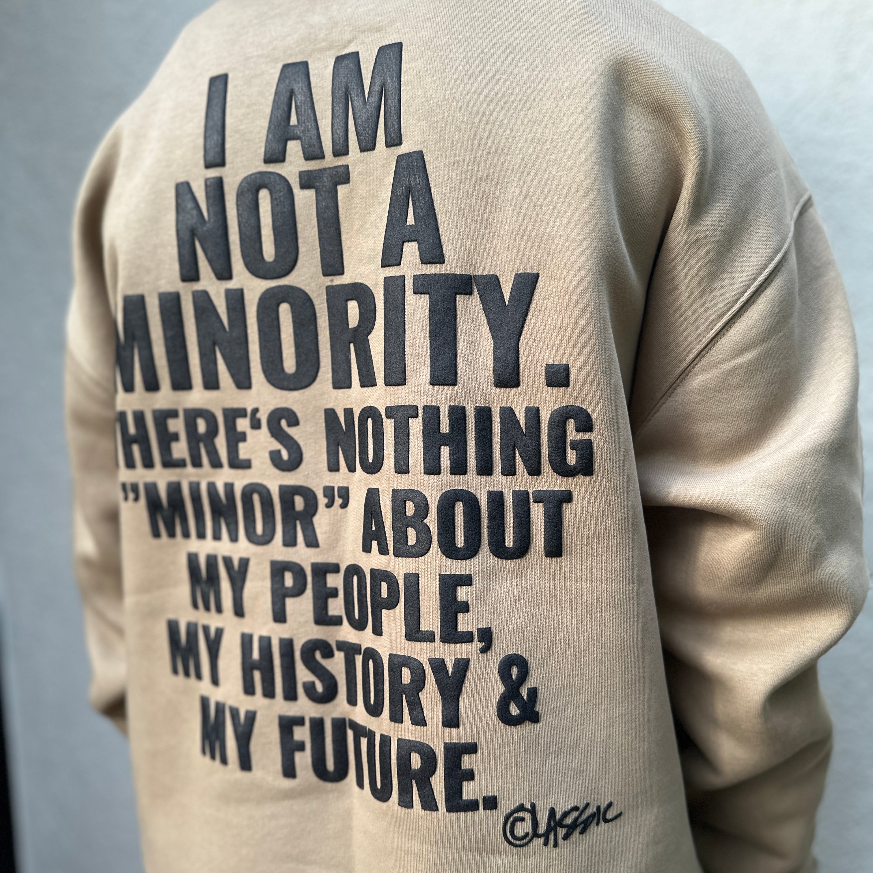 The Worlds FAIRE Crewneck ( IAm Not A Minority )