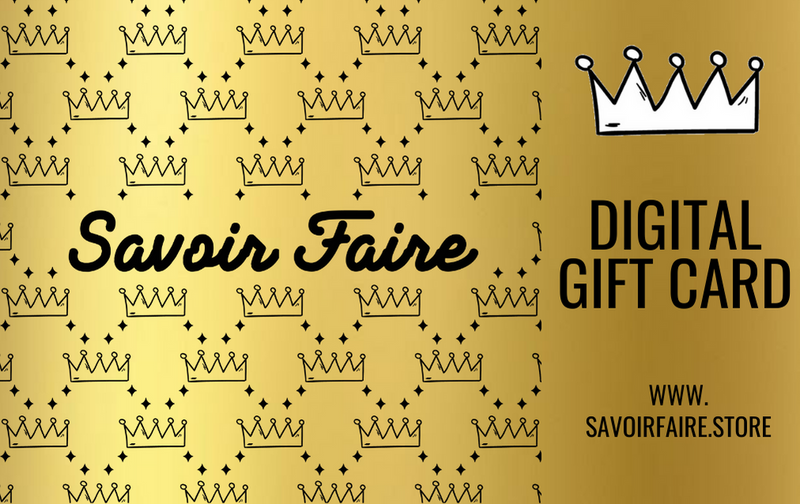 Savoir Faire DIGITAL Gift Card